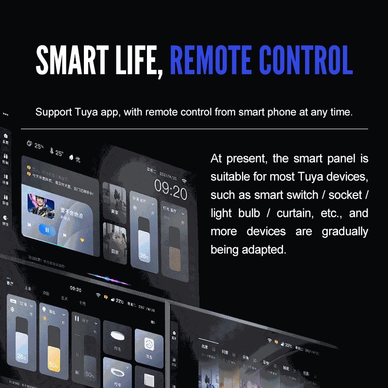 12 inch smart home system control panel wifi tuya multi functional knob controller host zigbee gateway hub