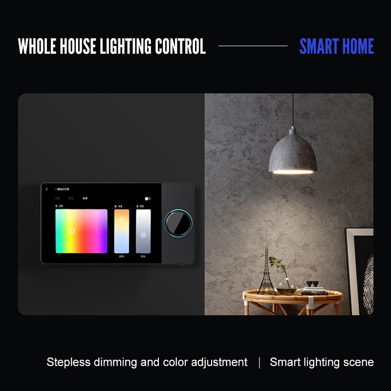 8 inch wifi smart house panel multi functional central control screen smart home control panel smart switch panel central controller host with gateway