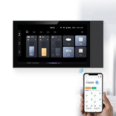 Multi-functional central control smart home control panel 7 inch wifi smart panel smart switch panel touchscreen control hub