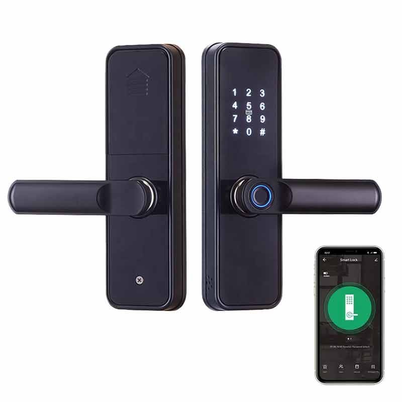 Smart Fingerprint Dooklock Smart Home Intelligent Linkage Semi-automatic Password Lock