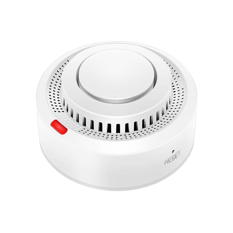 Smart home security smoke sensor smoke detector tuya app remote control wifi/zigbee smoke fire alarm siren